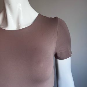 Short Sleeve Body Suit by Babaton in Medium